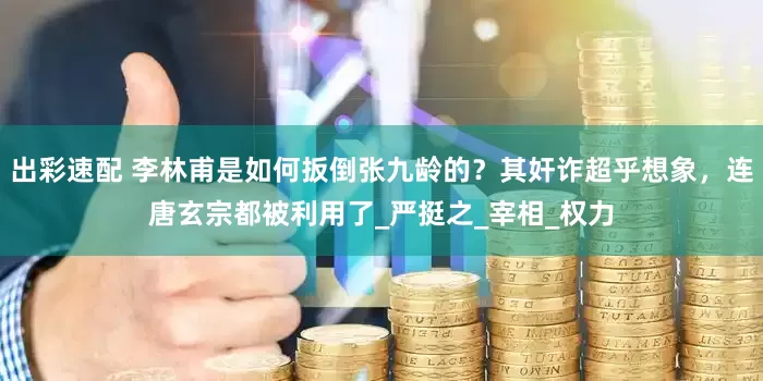 出彩速配 李林甫是如何扳倒张九龄的？其奸诈超乎想象，连唐玄宗都被利用了_严挺之_宰相_权力