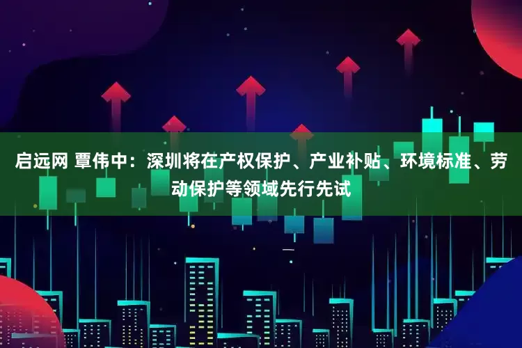 启远网 覃伟中：深圳将在产权保护、产业补贴、环境标准、劳动保护等领域先行先试